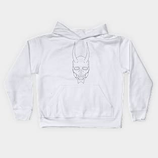 neon white Kids Hoodie